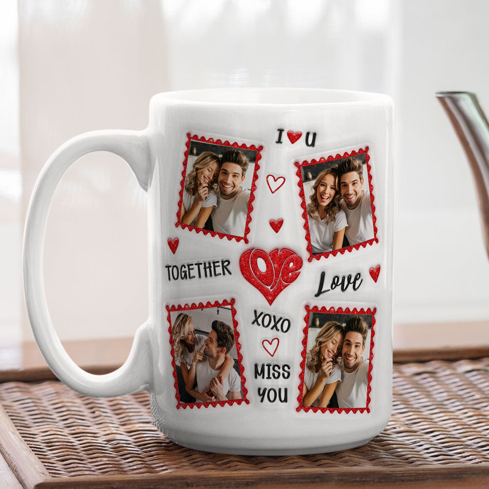 A Lifetime Is Never Enough With You - Personalized Custom 3D Inflated Effect Mug