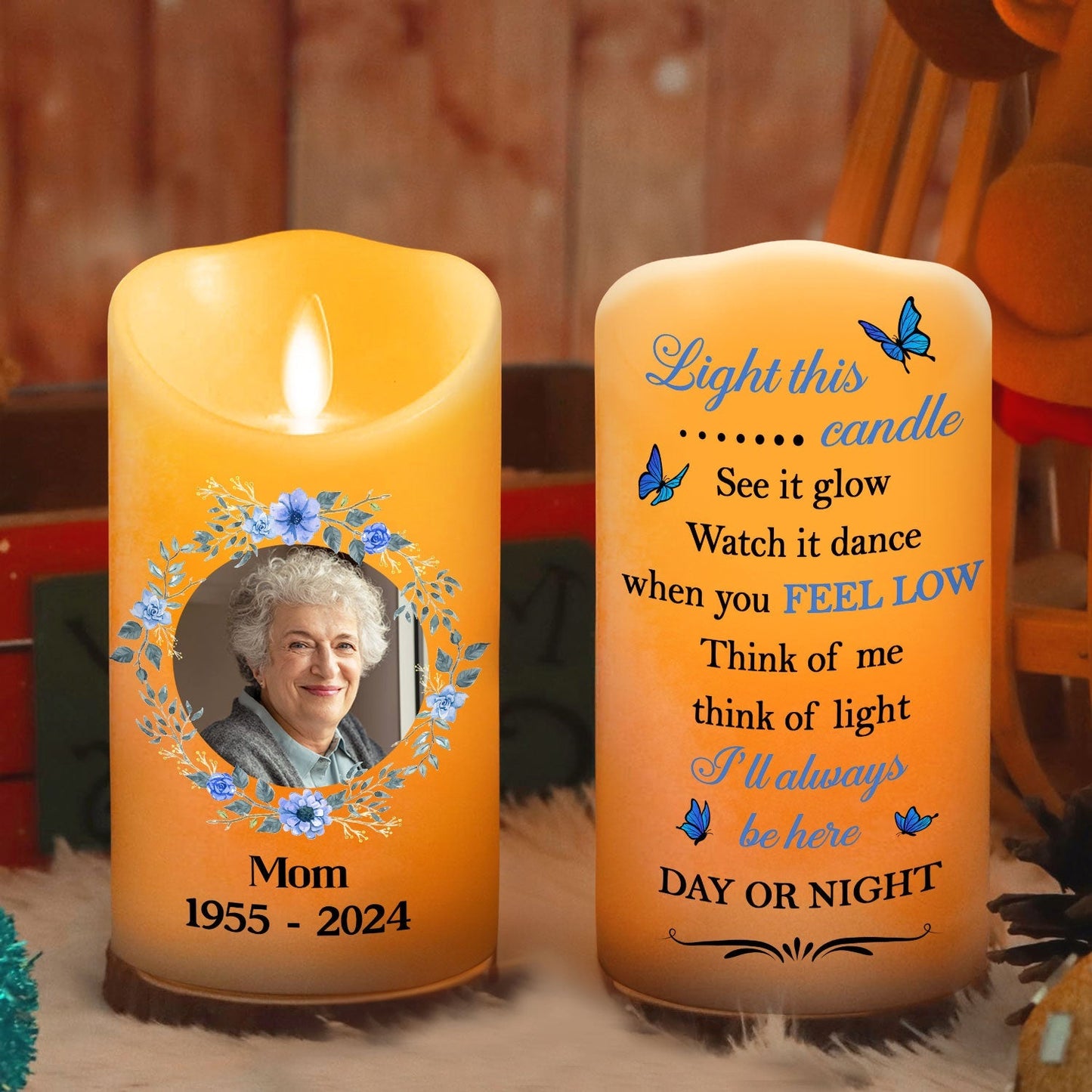 Light This Candle - Personalized Custom LED Candle