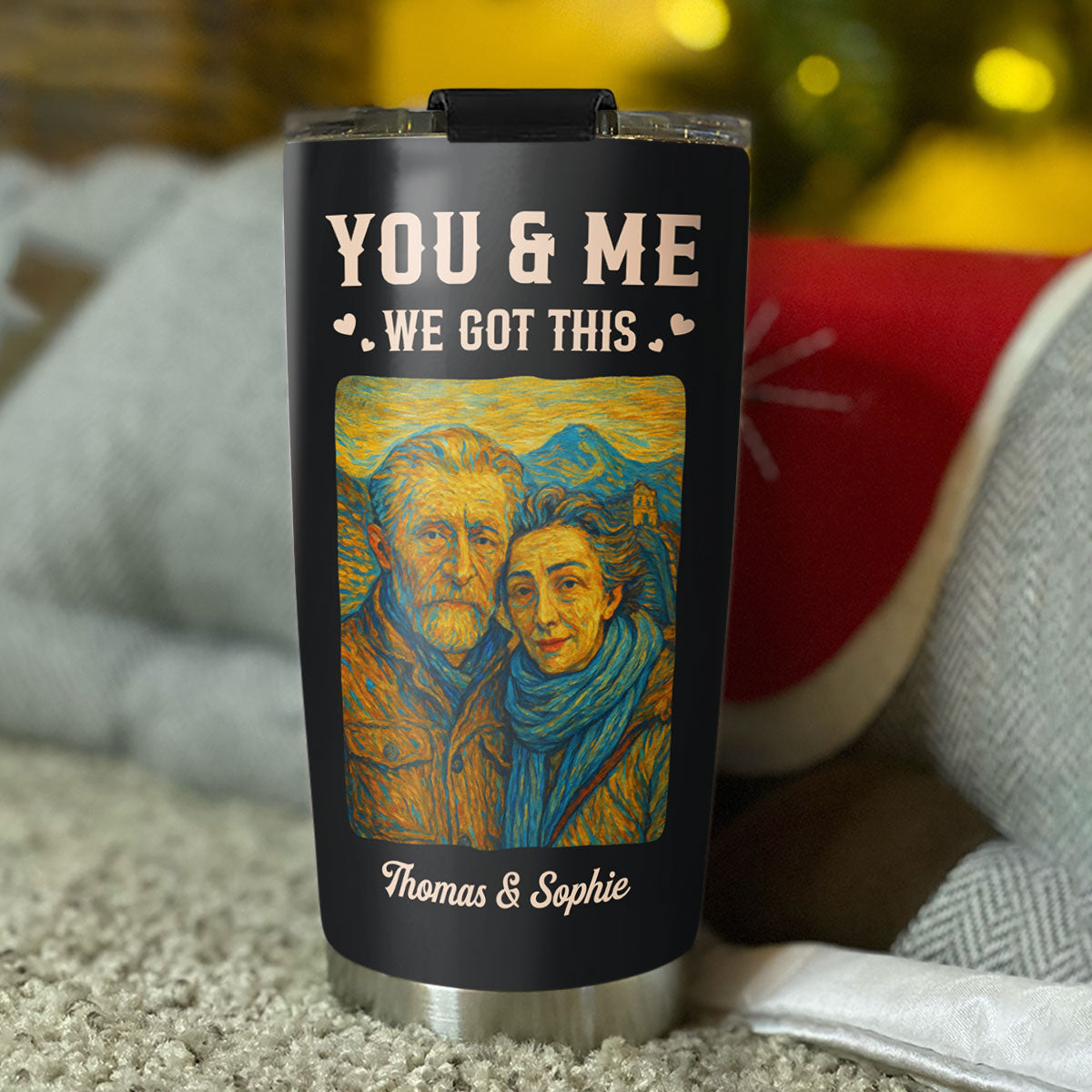 Husband And Wife We Got This - Personalized Custom Tumbler