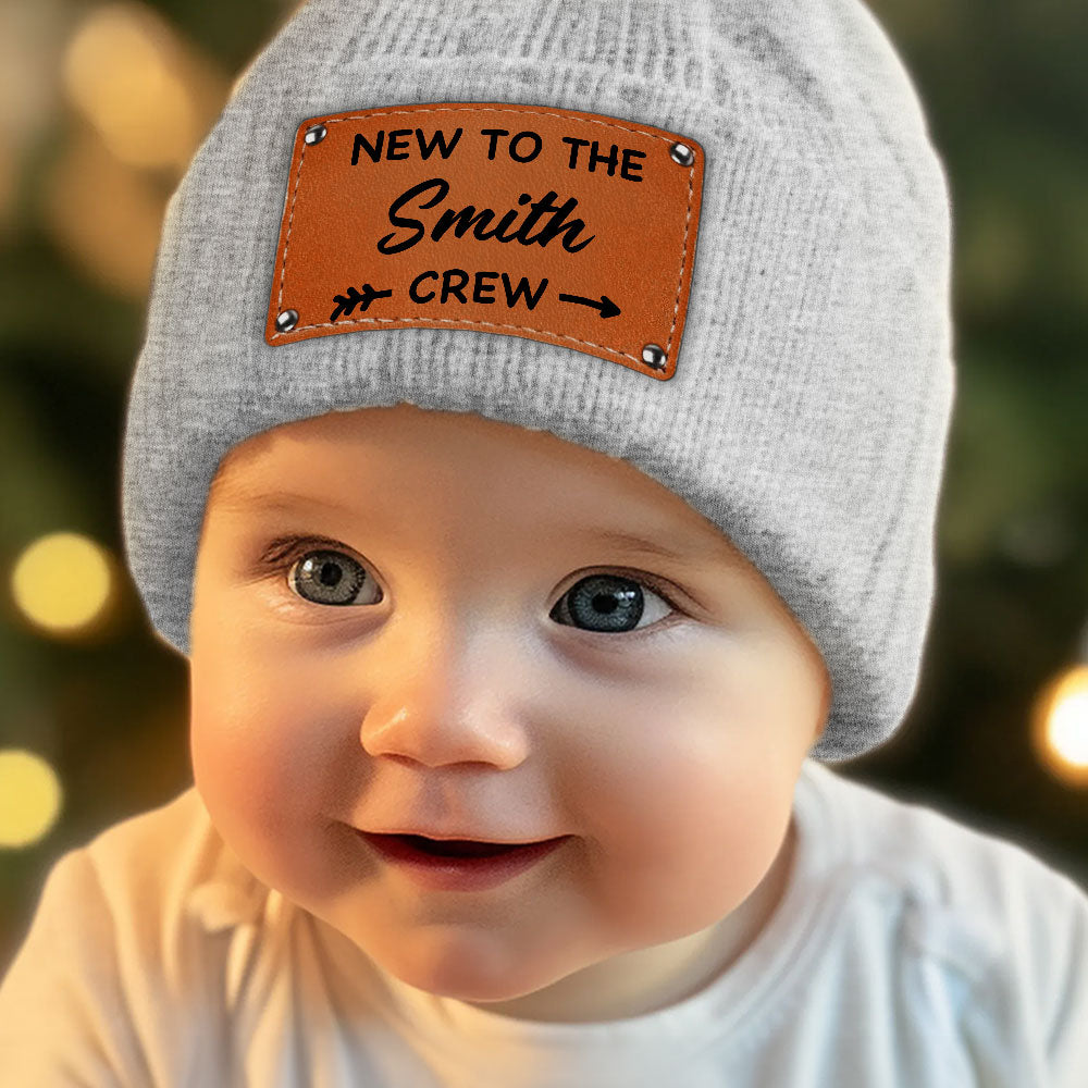 New To The Crew - Personalized Custom Beanie