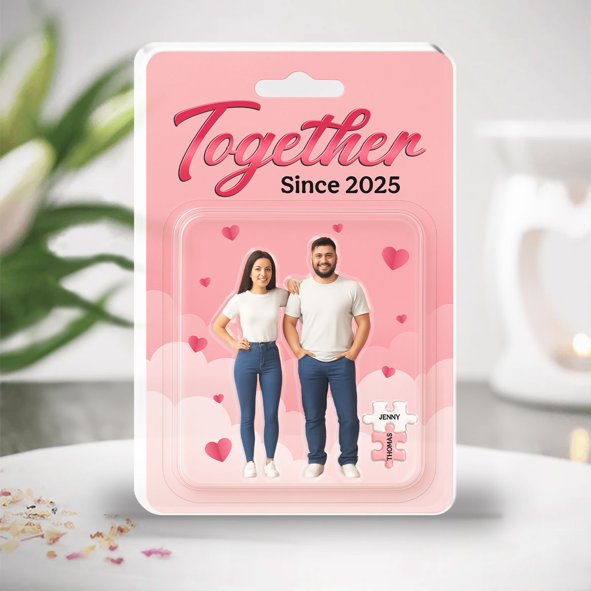 You Are My Missing Piece - Personalized Custom Acrylic Plaque