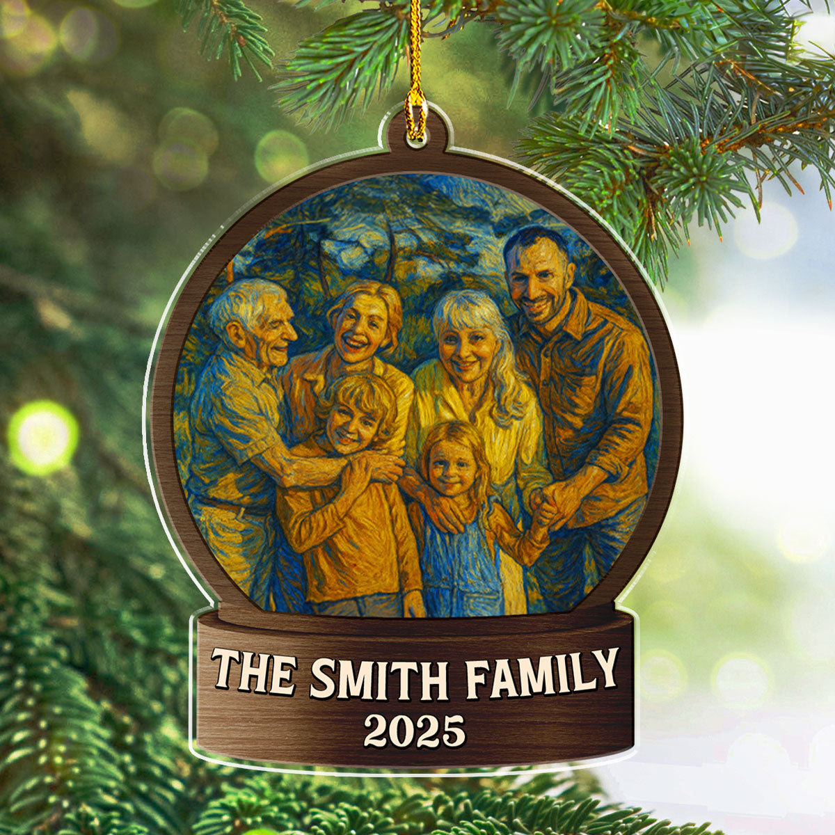 Home Sweet Home - Personalized Custom Acrylic Ornament