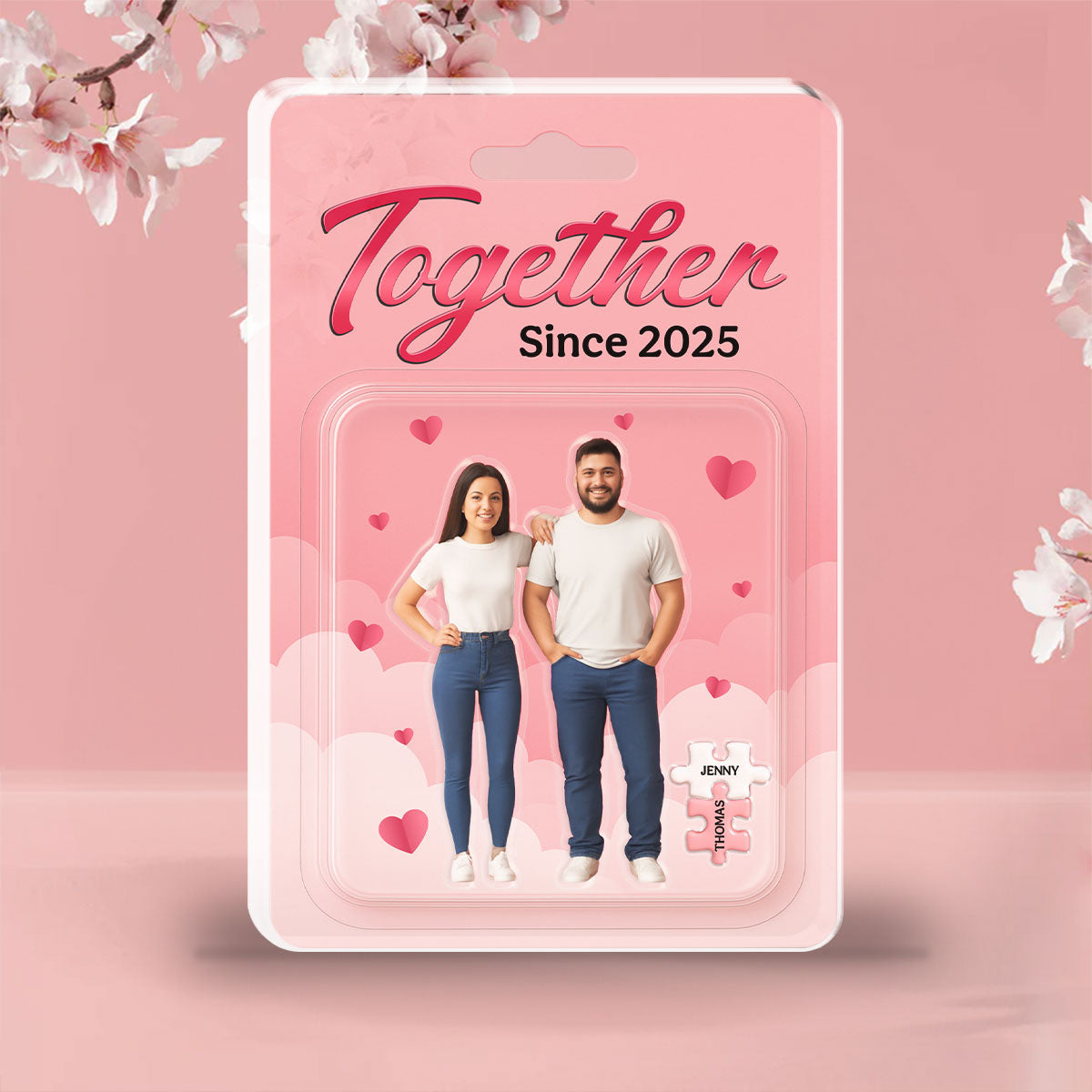 You Are My Missing Piece - Personalized Custom Acrylic Plaque