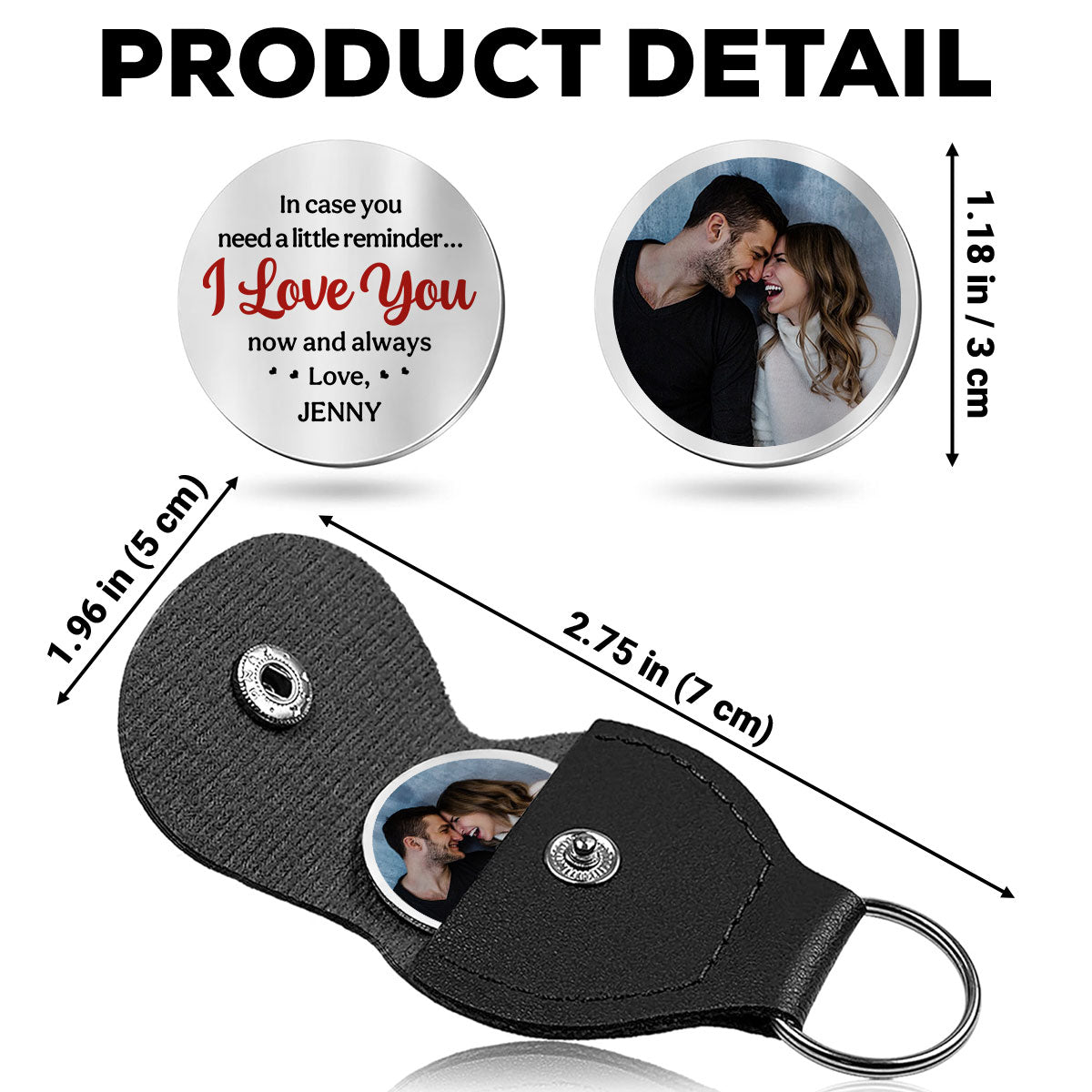 In Case You Need A Little Reminder - Personalized Custom Pocket Hug