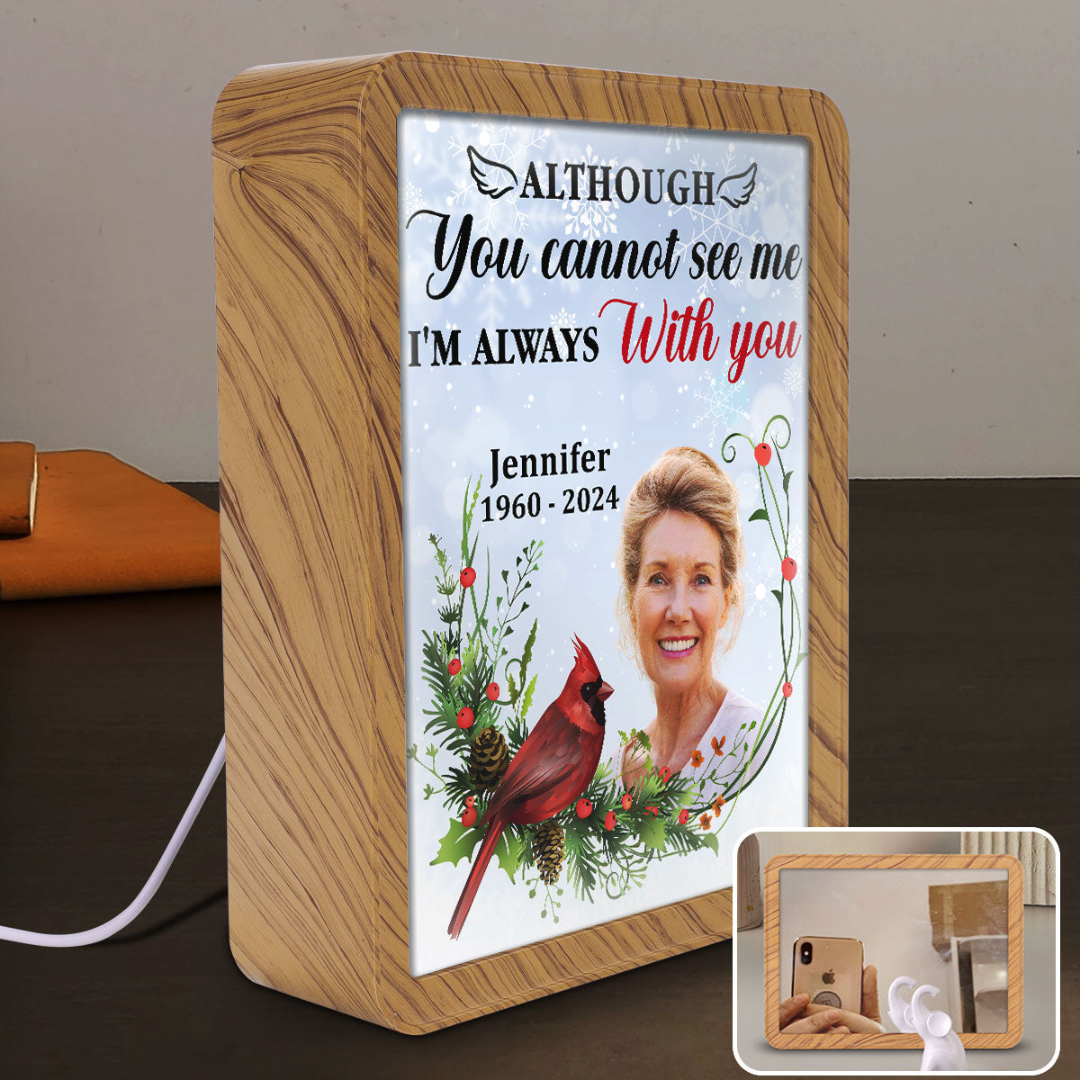 I Am Always With You - Personalized Custom Magic Mirror
