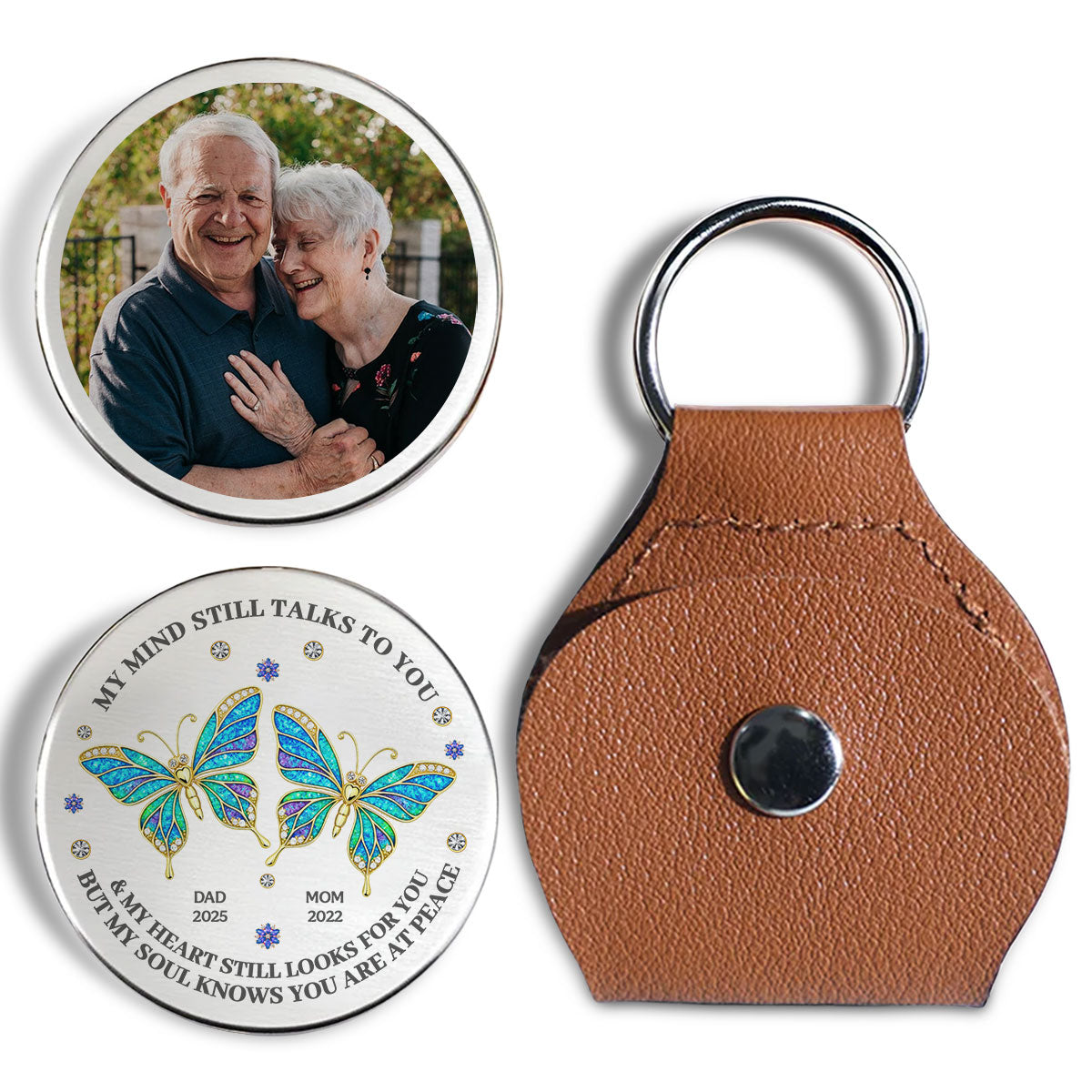 My Soul Knows You Are At Peace - Personalized Custom Pocket Hug