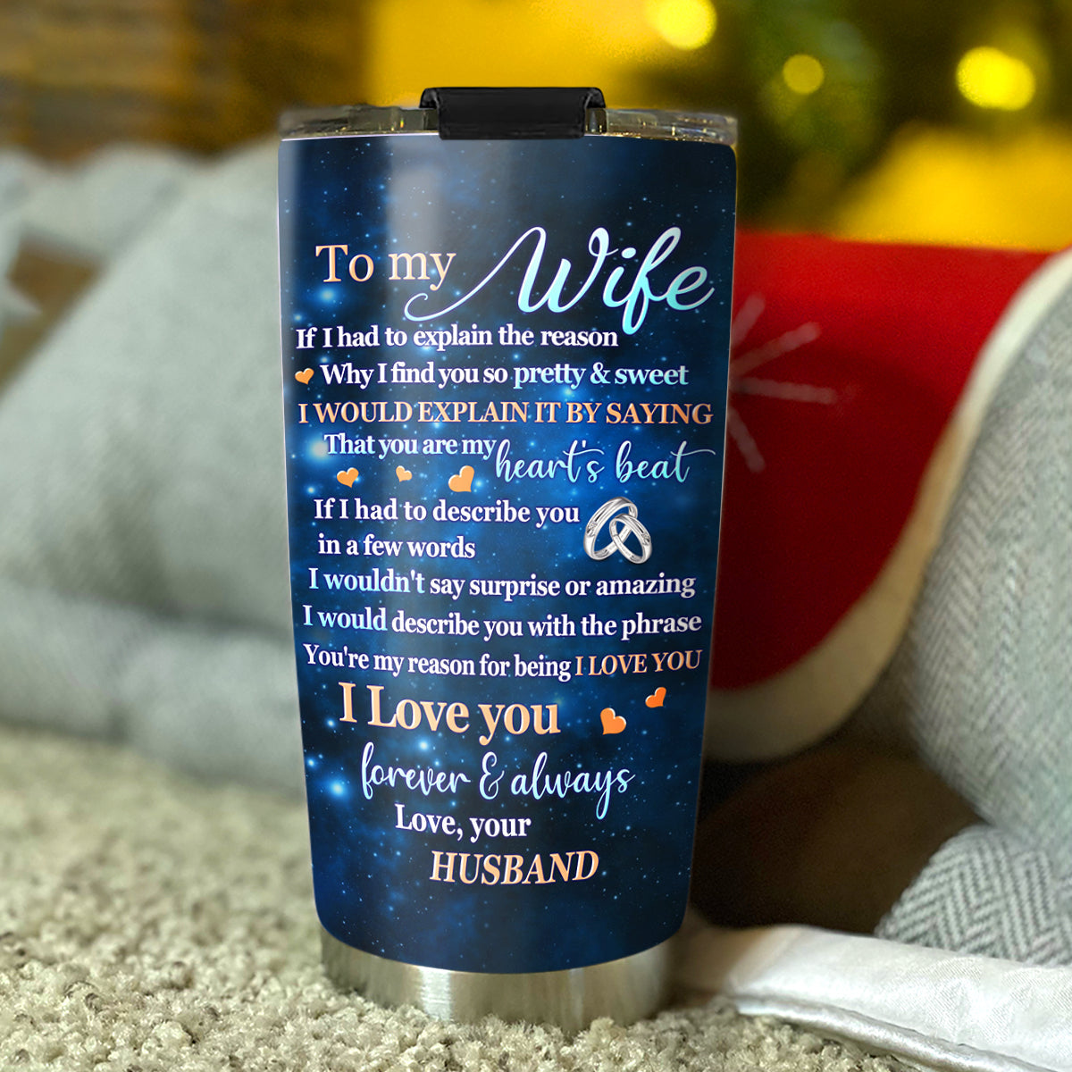 You Are Mine - Personalized Custom Tumbler