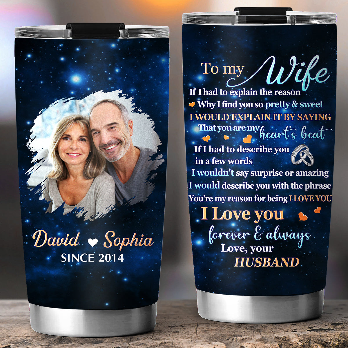You Are Mine - Personalized Custom Tumbler