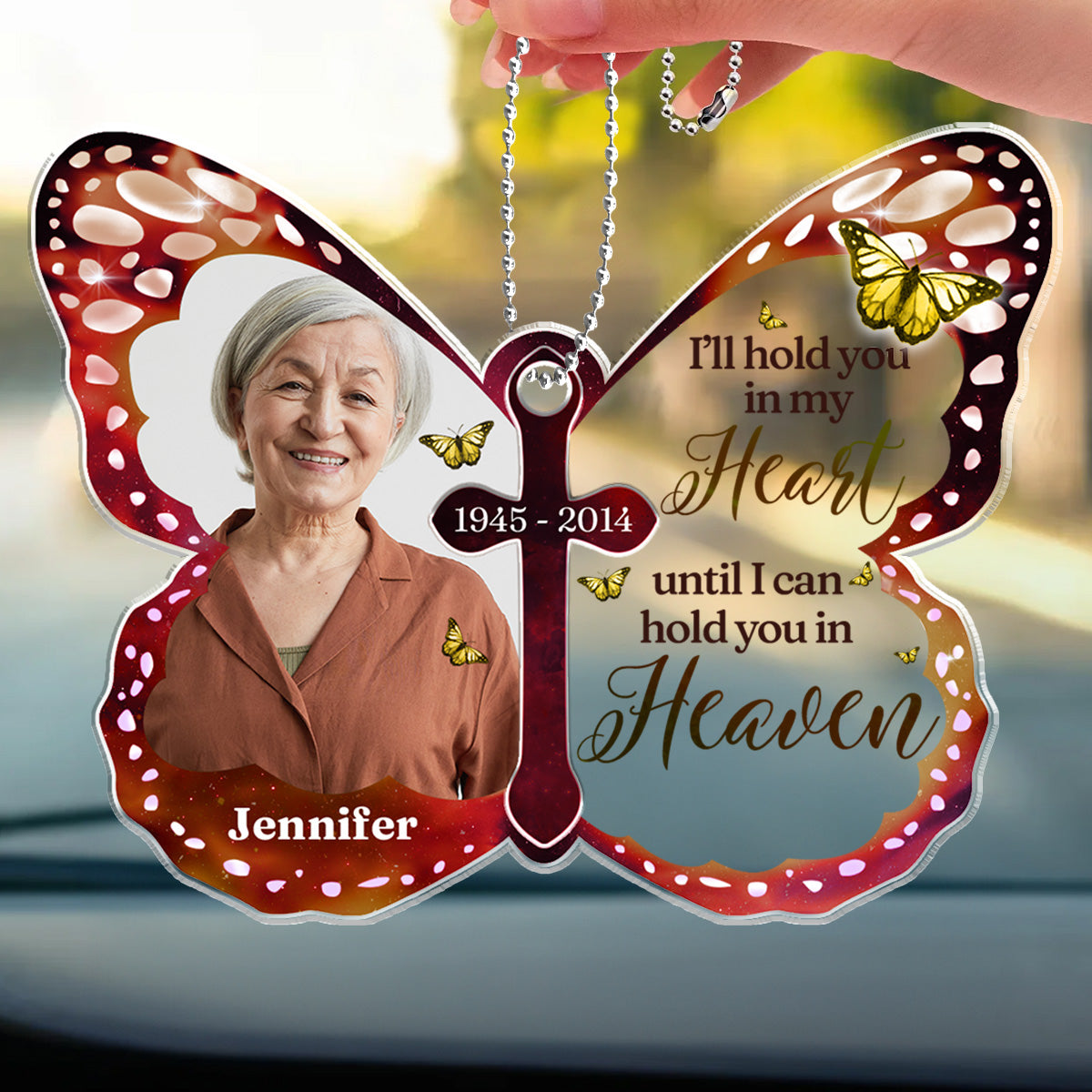 See You Again - Personalized Acrylic Car Ornament