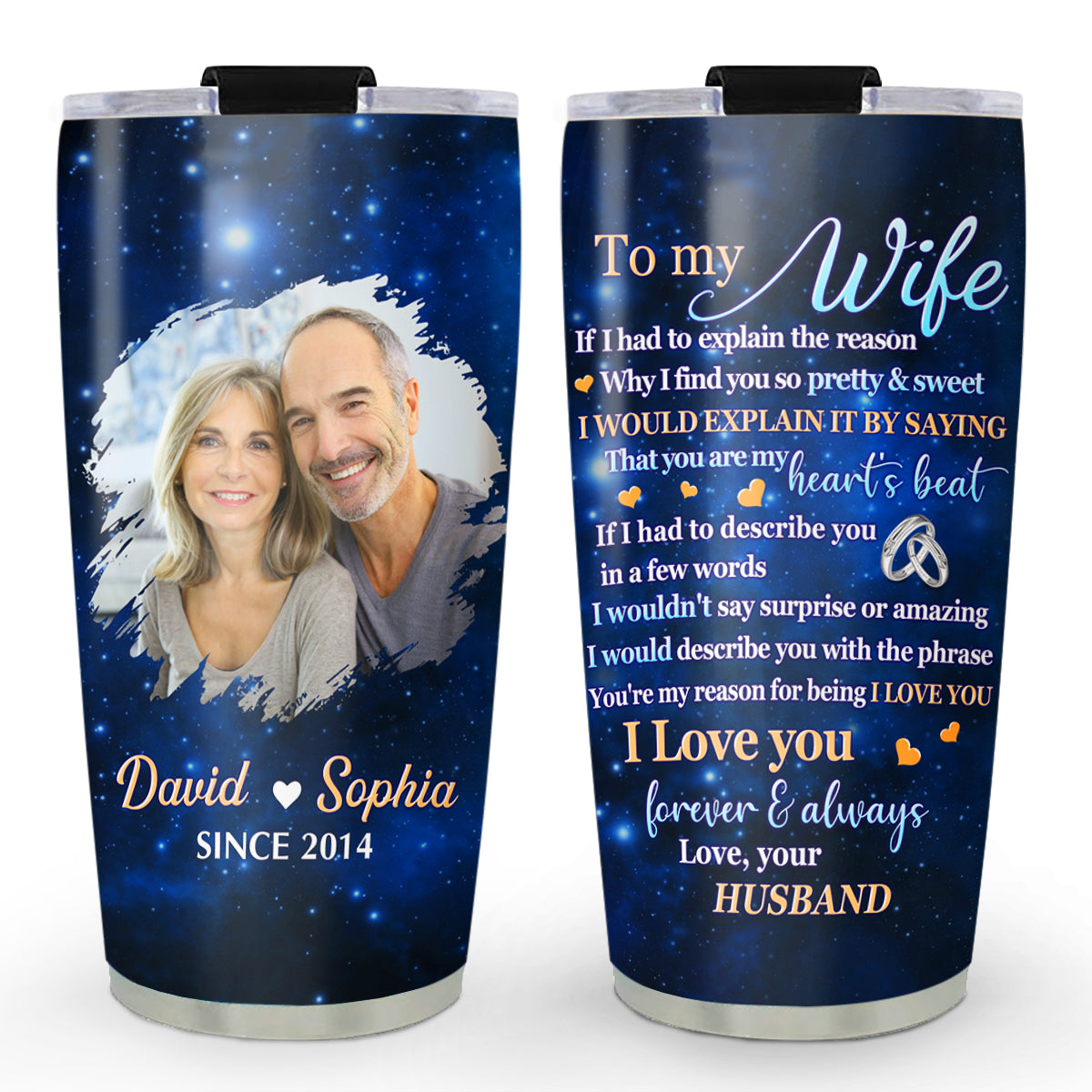 You Are Mine - Personalized Custom Tumbler