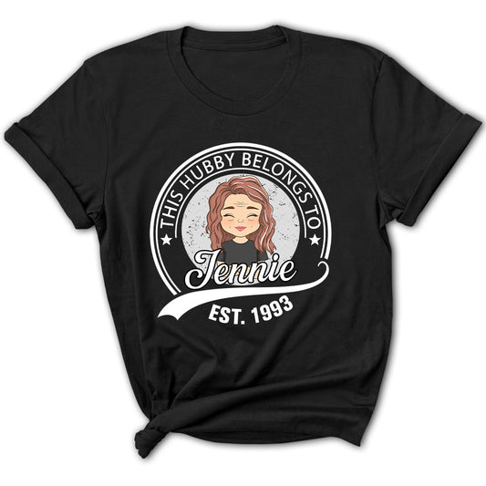 Belongs To - Personalized Custom Women's T-shirt
