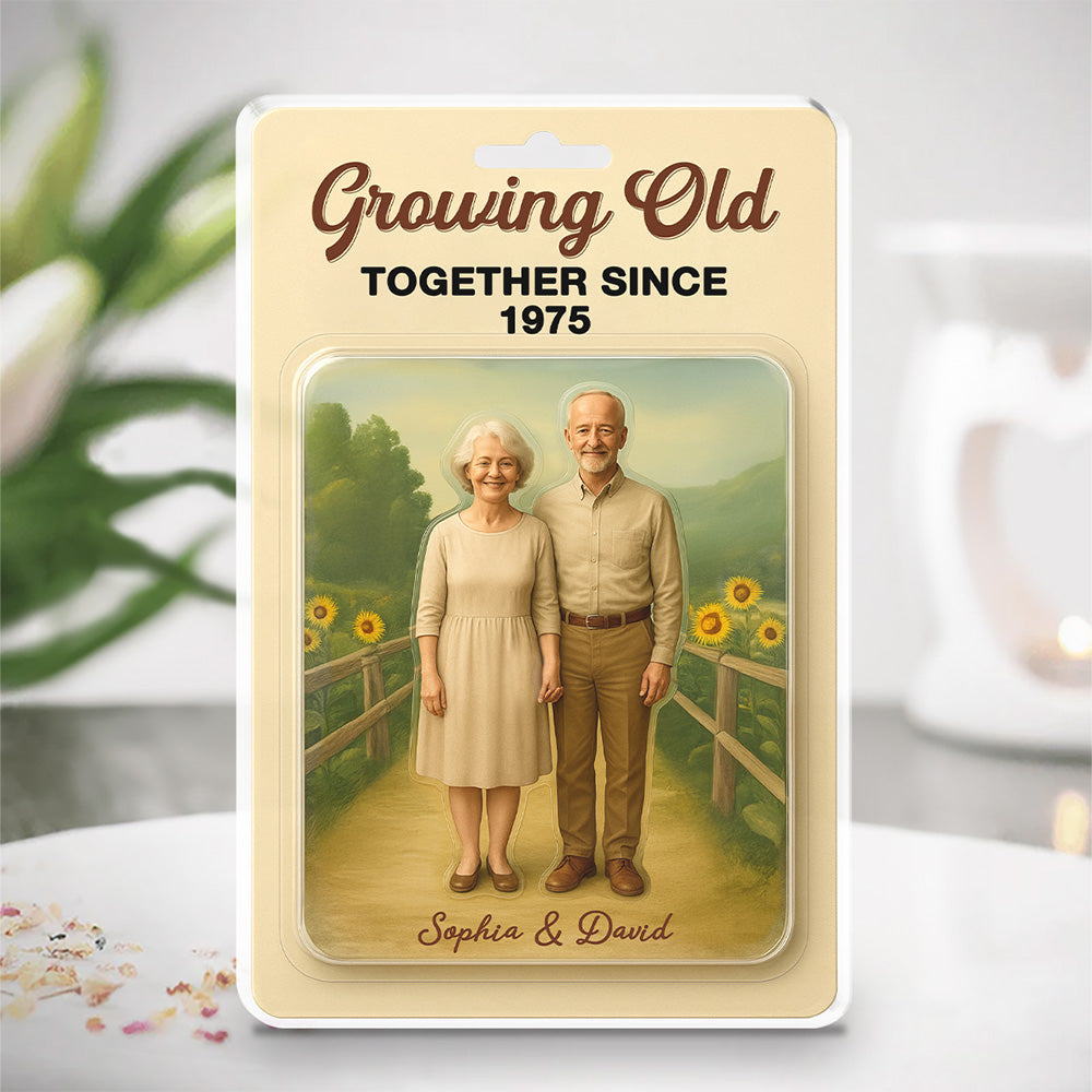 Growing Old Together - Personalized Custom Acrylic Plaque