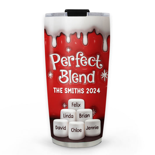 Perfect Blend - Personalized Custom 3D Inflated Effect Tumbler