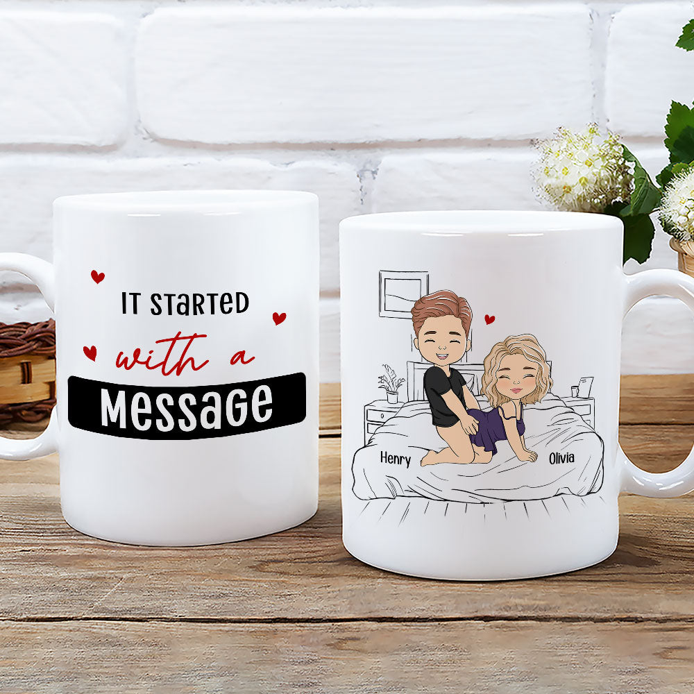 The Thing I Want To Do With You - Personalized Custom Coffee Mug