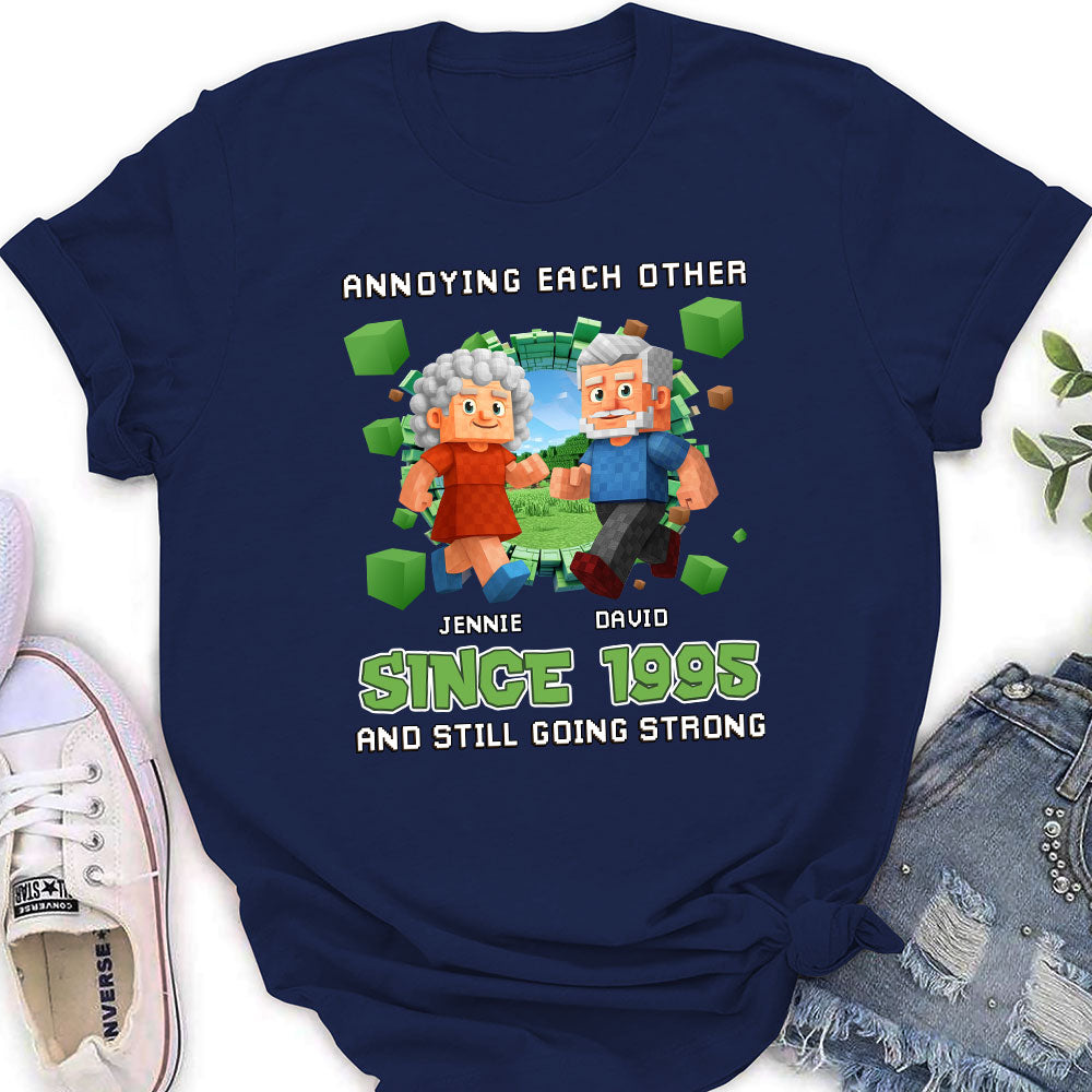 Couple Pixel - Personalized Custom Shirt