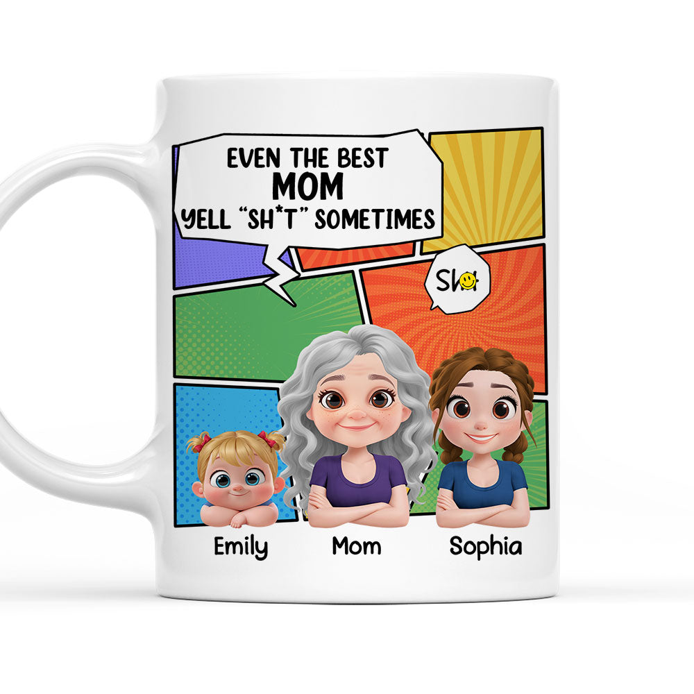 Good Mom - Personalized Custom Coffee Mug