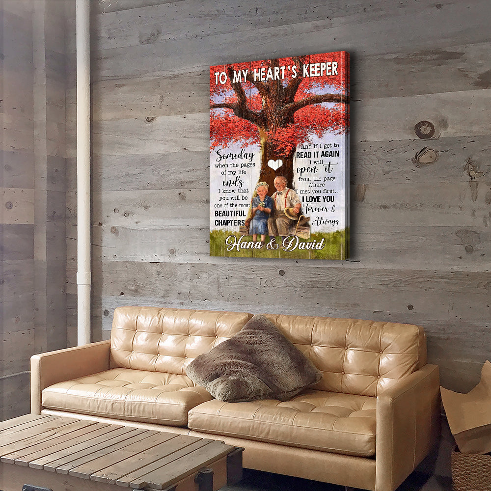 Where I Met You First - Personalized Custom Canvas