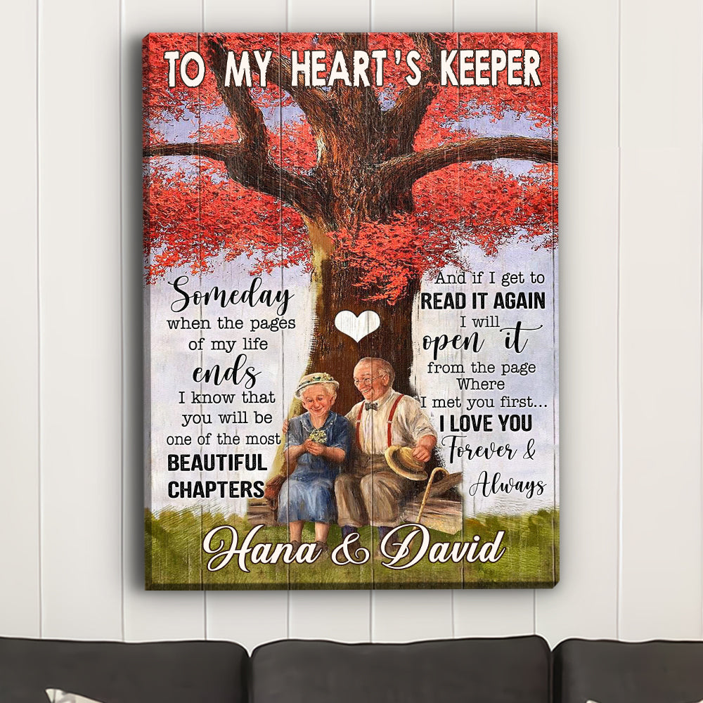 Where I Met You First - Personalized Custom Canvas