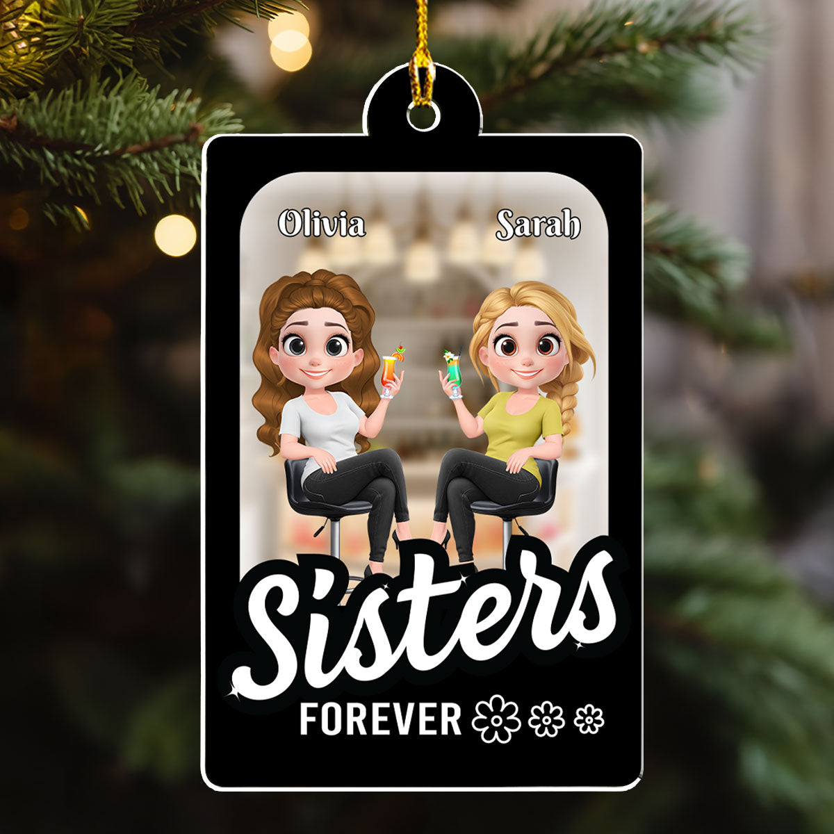 In My World - Personalized Custom Acrylic Ornament