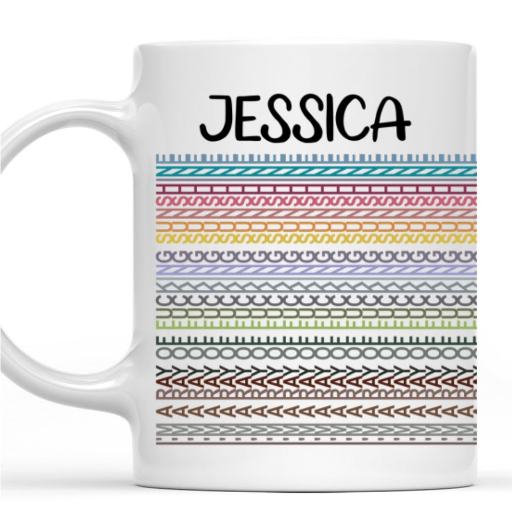 Happiness Hits Like A Truck - Personalized Custom Coffee Mug