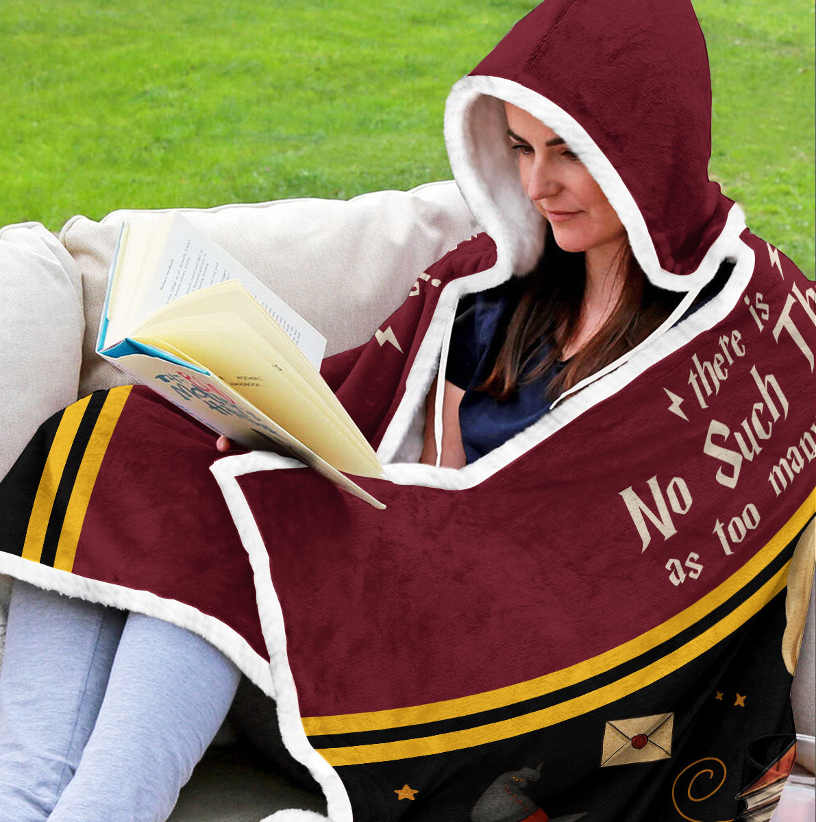 No Such Thing - Personalized Custom Hooded Blanket