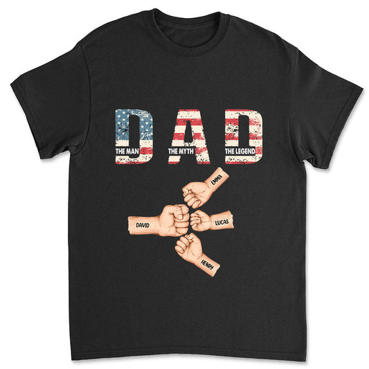 Dad You Are The Legend - Personalized Custom Shirt