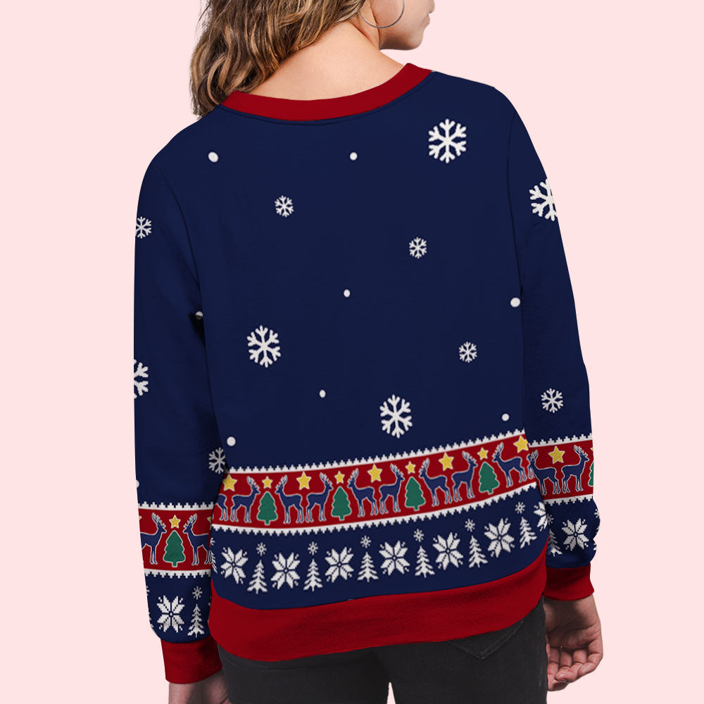 Together By Chance - Personalized Custom All-Over-Print Sweatshirt