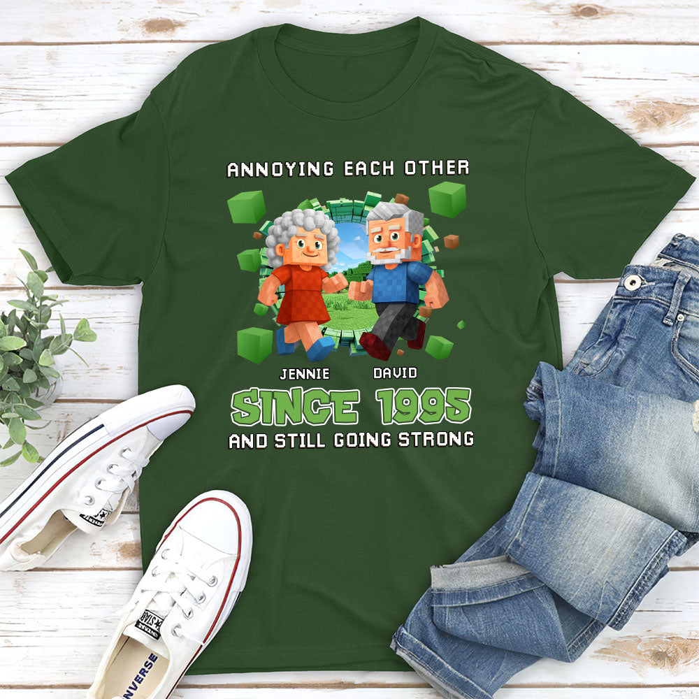 Couple Pixel - Personalized Custom Shirt