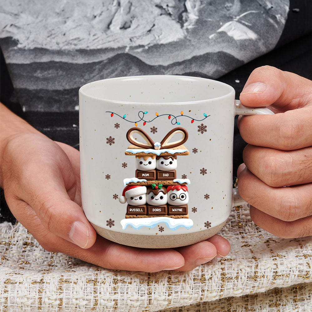 Happy Smores - Personalized Custom Pottery Mug