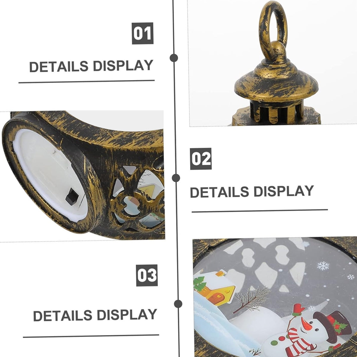 You And Me - Personalized Custom Christmas Lantern