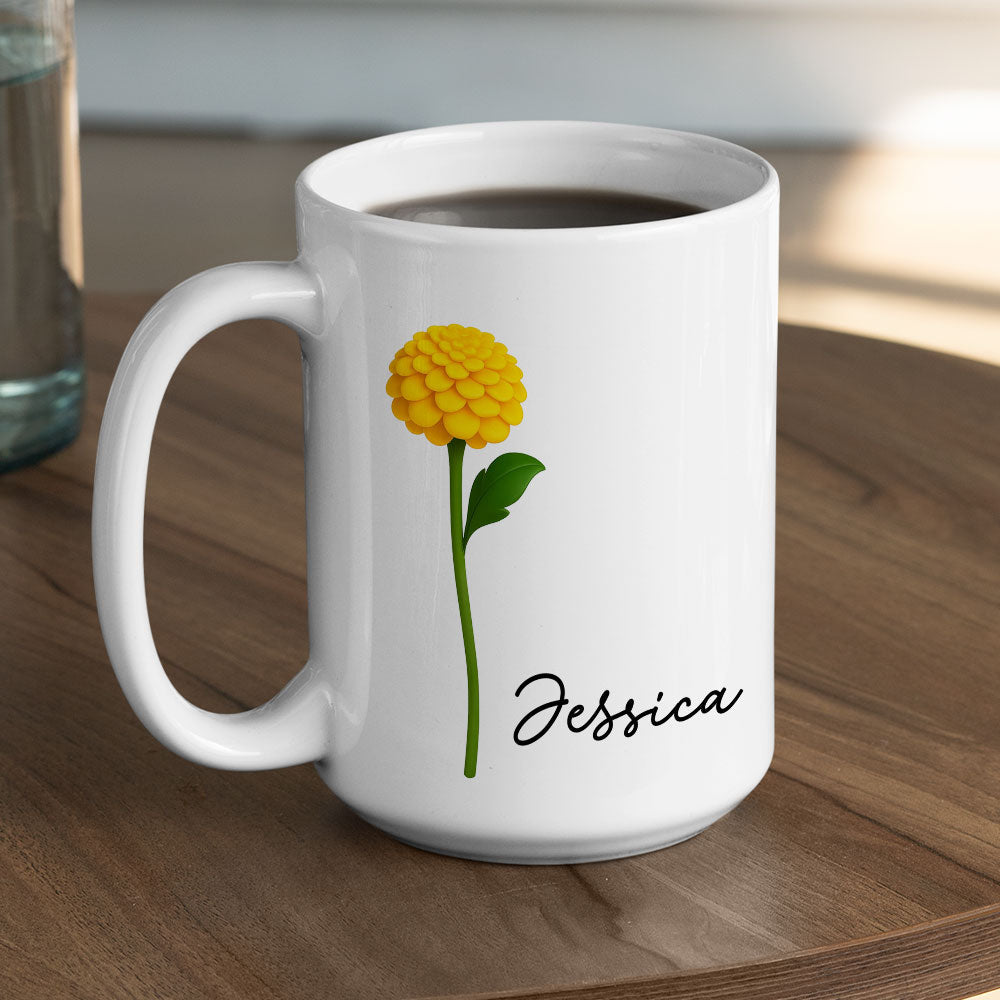 Friends Are Flowers That Never Fade 2 - Personalized Custom Coffee Mug