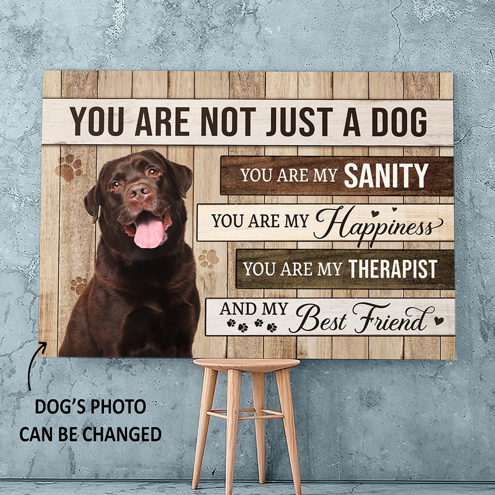 My Happiness - Personalized Custom Photo Canvas