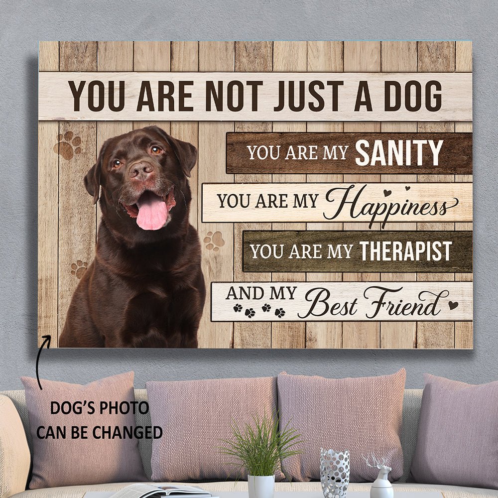 My Happiness - Personalized Custom Photo Canvas