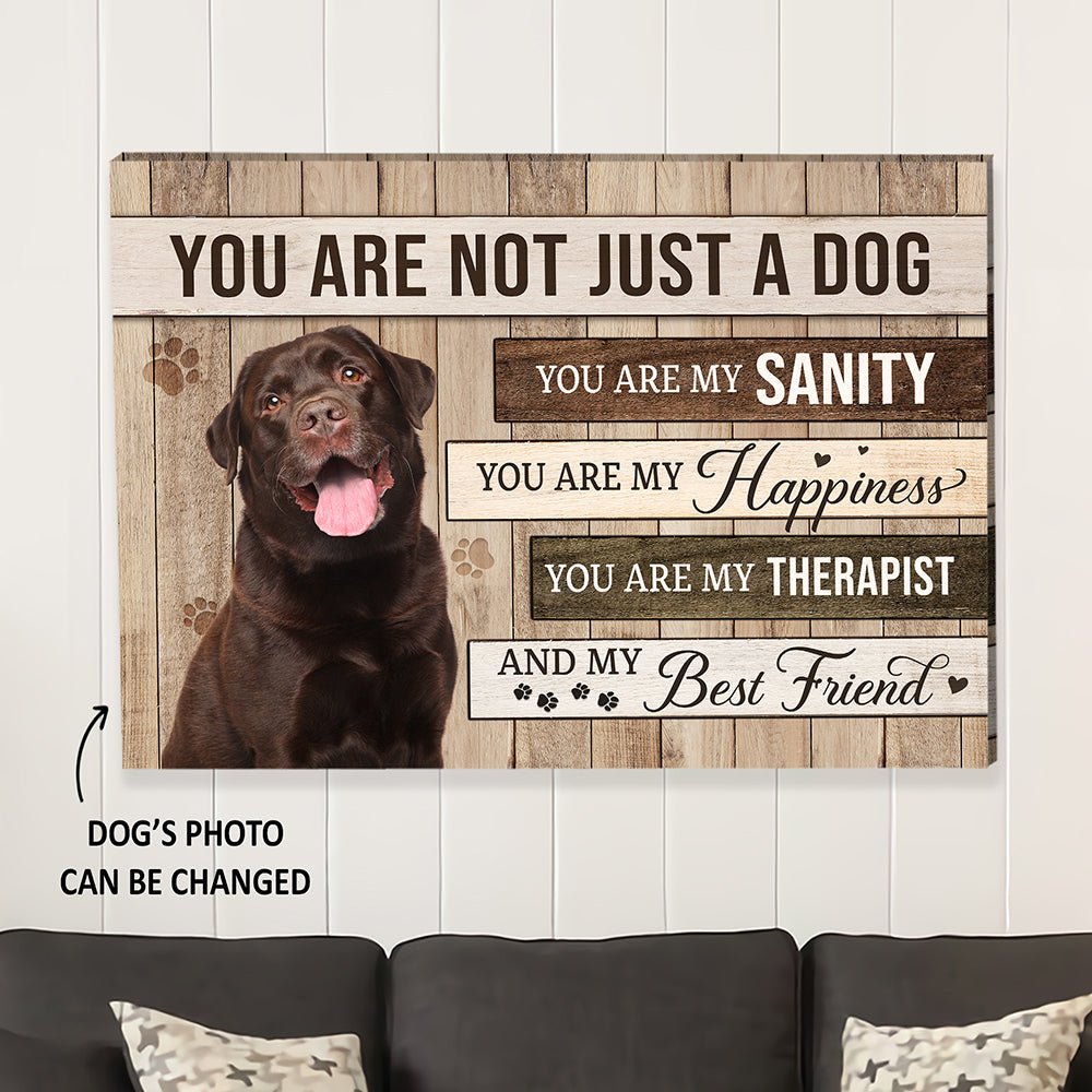 My Happiness - Personalized Custom Photo Canvas