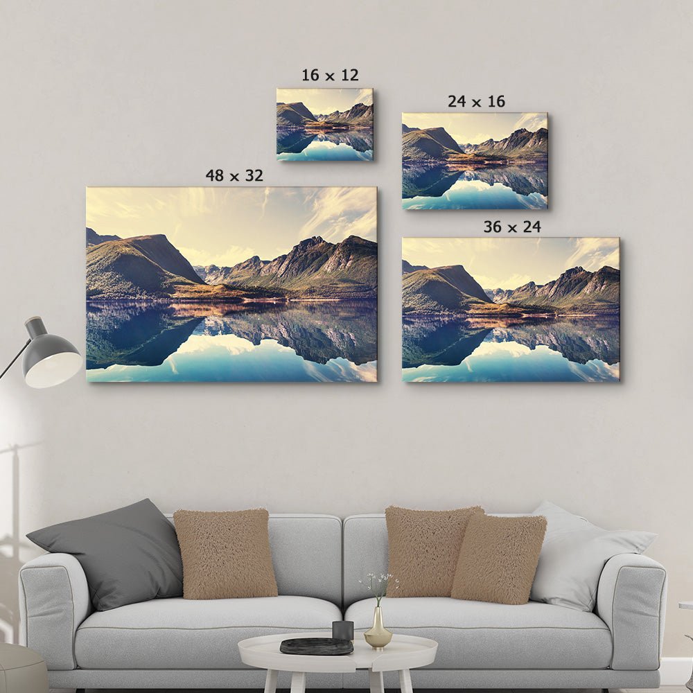 My Happy Ending - Personalized Custom Canvas Print