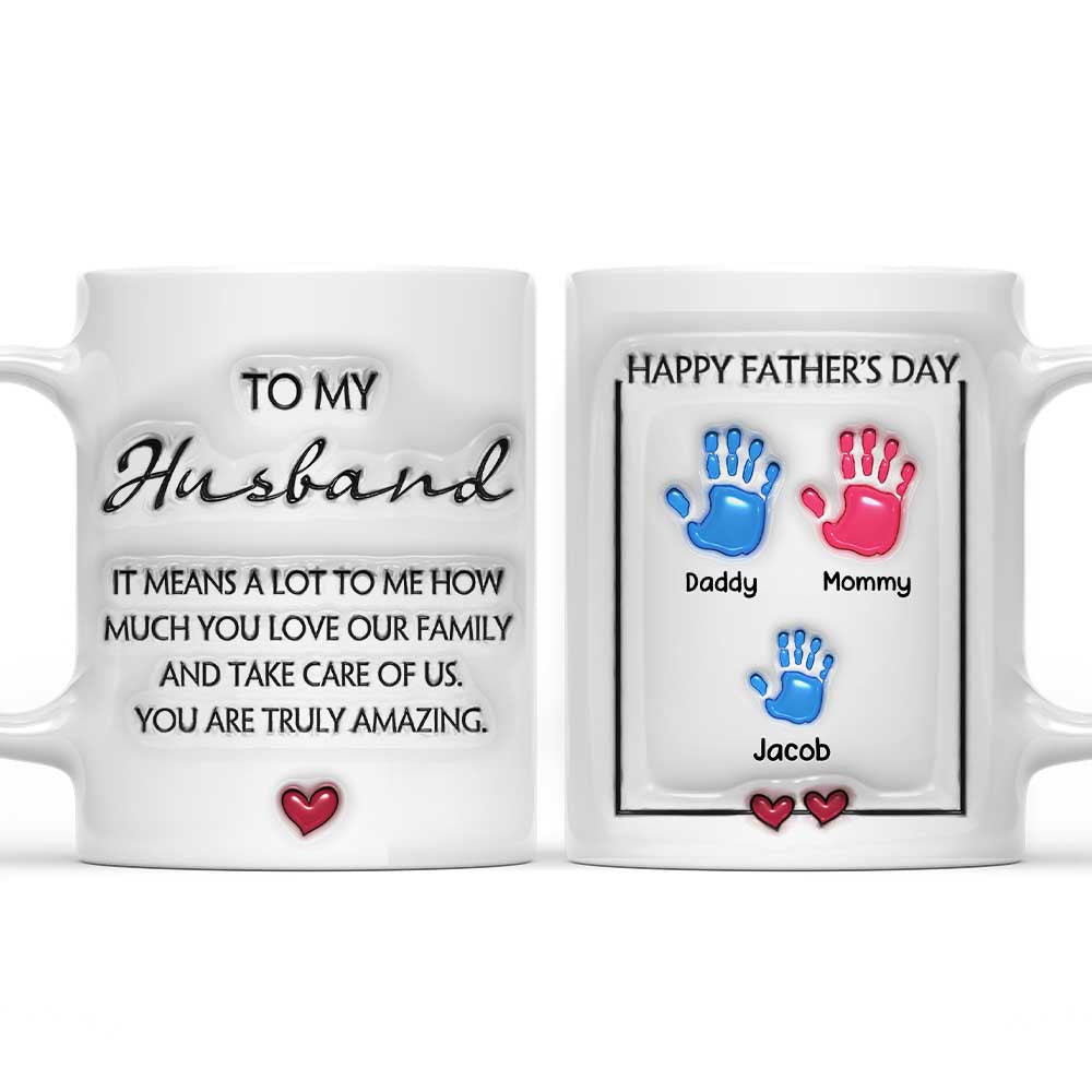 Thanks For Take Care Of Us - Personalized Custom 3D Inflated Effect Mug