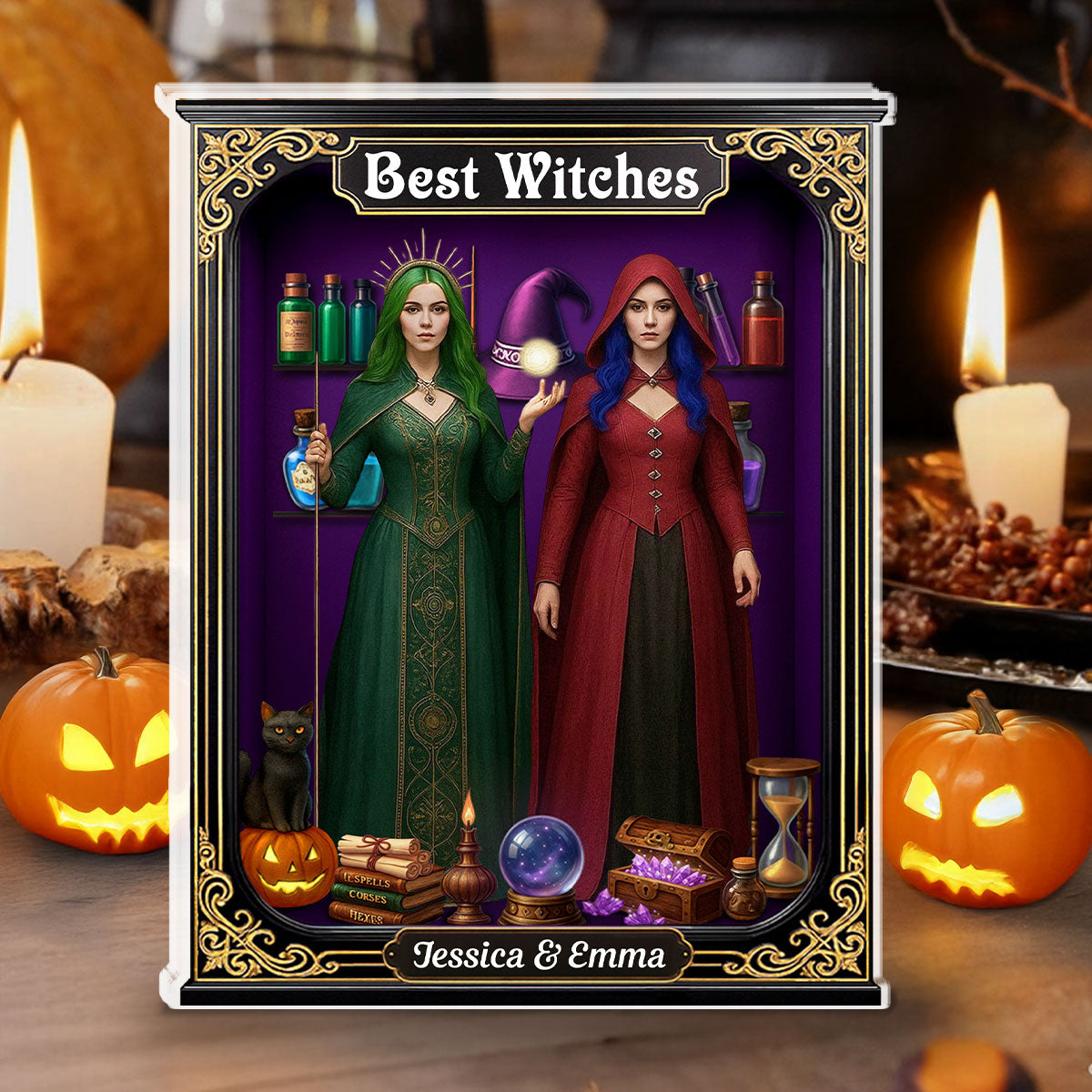 Best Witches - Personalized Custom Acrylic Plaque