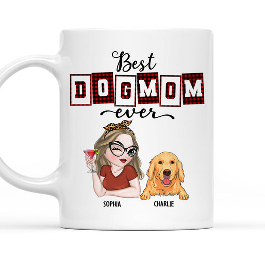 Best Mom Dad Of The Year - Personalized Custom Coffee Mug