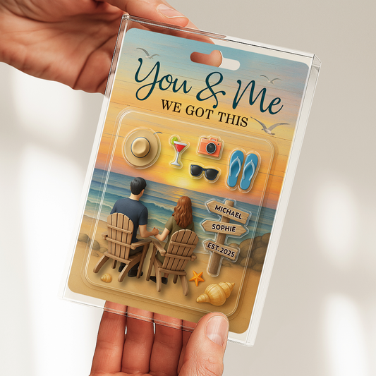 We Built A Life We Loved - Personalized Custom Acrylic Plaque