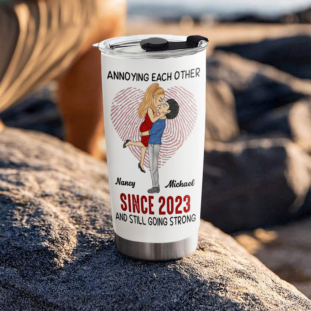 Annoying Each Other Version 2 - Personalized Custom Tumbler