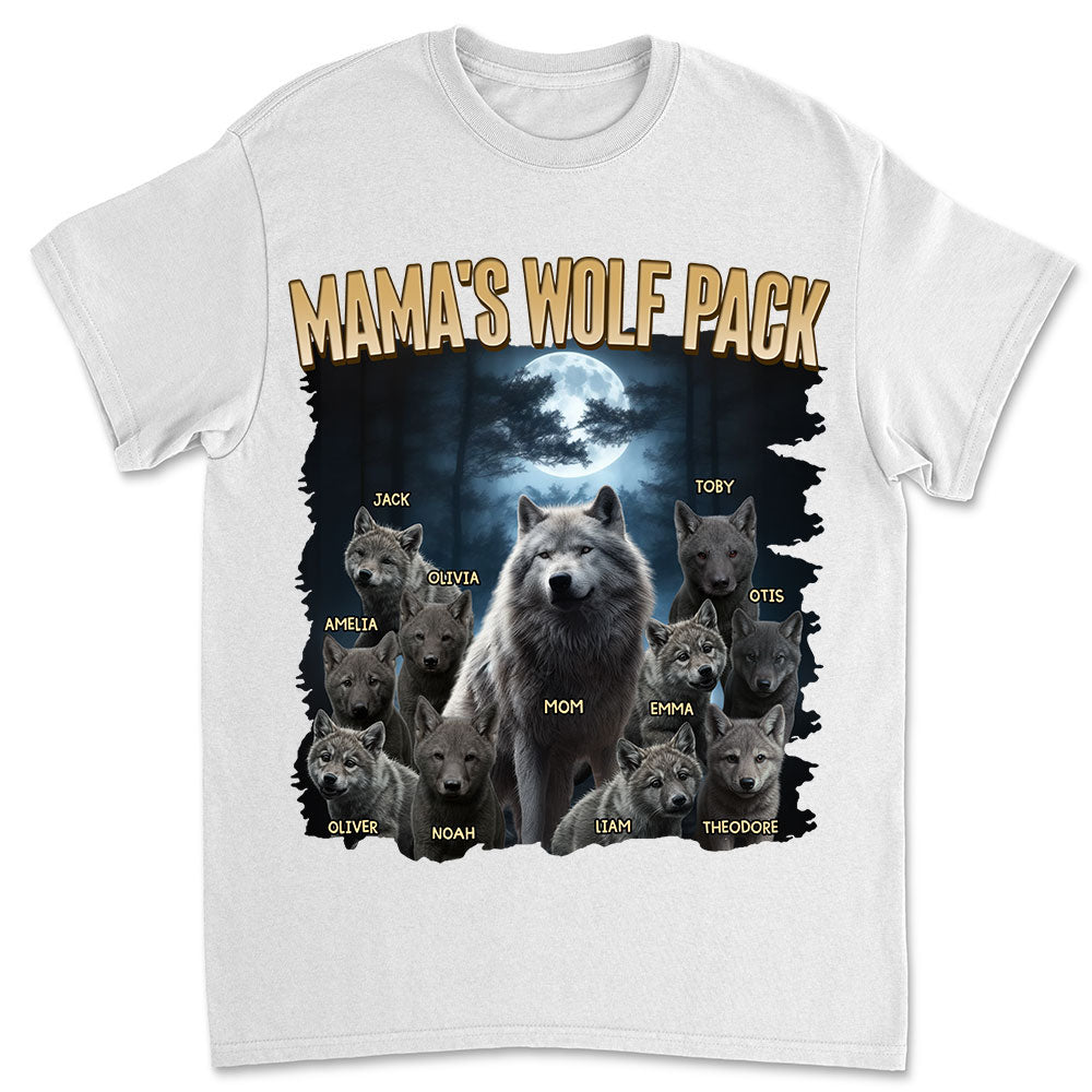 Nana Wolf Pack Ver 1 - Personalized Custom Shirt