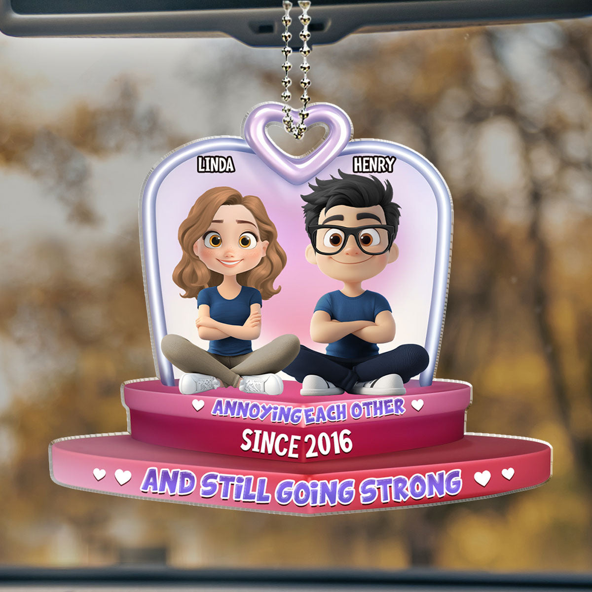 We Still Have Each Other - Personalized Custom Car Ornament