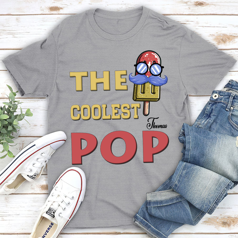 The Coolest Dad - Personalized Custom T-shirt And Onesie