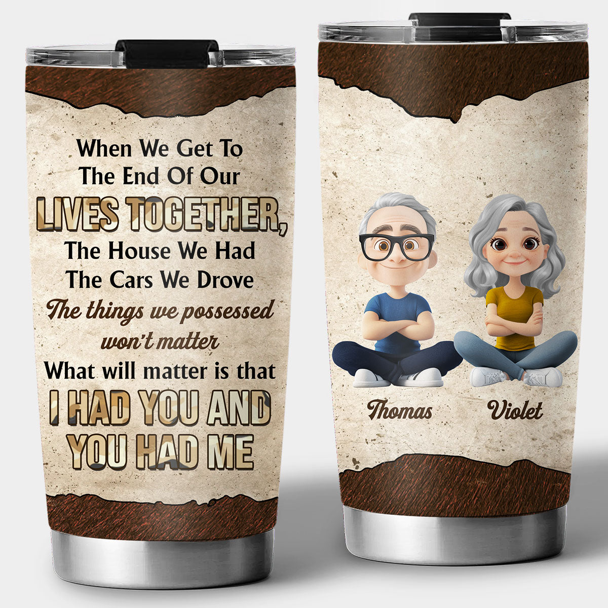 You Had Me - Personalized Custom Tumbler