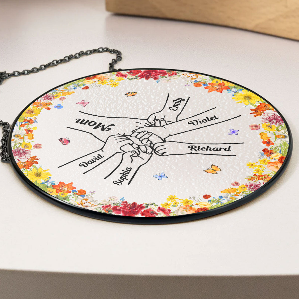 Mom You Are My Everything - Personalized Custom Window Hanging Suncatcher