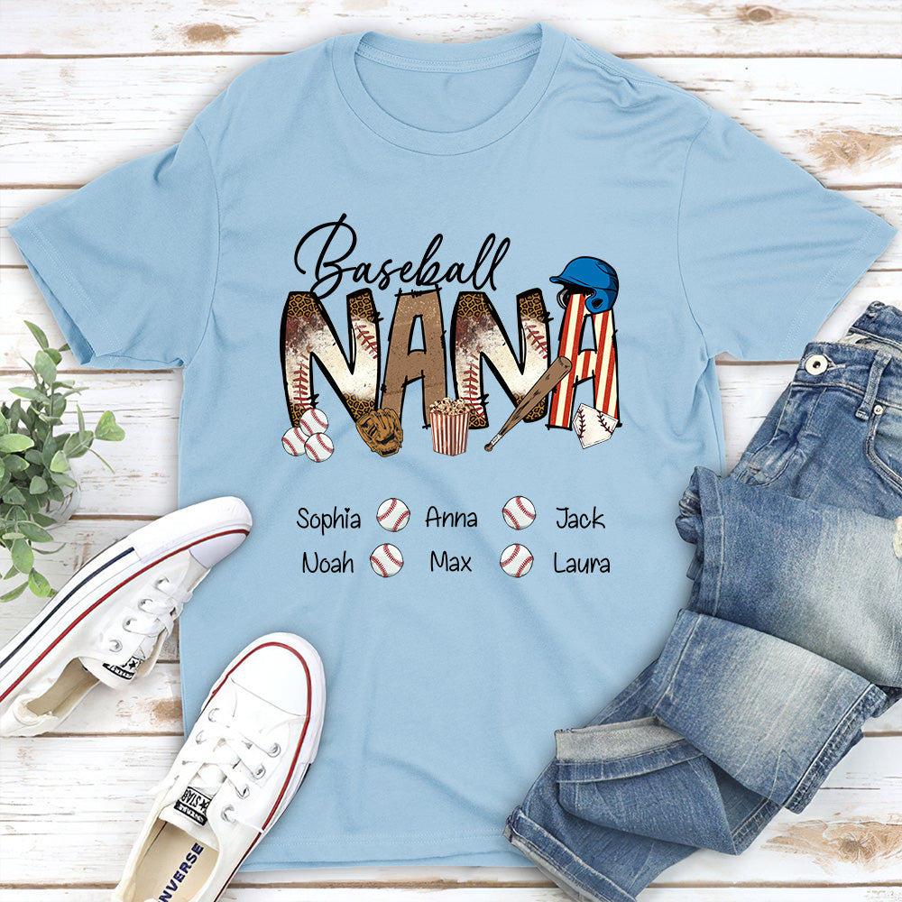 Baseball Mama - Personalized Custom Shirt