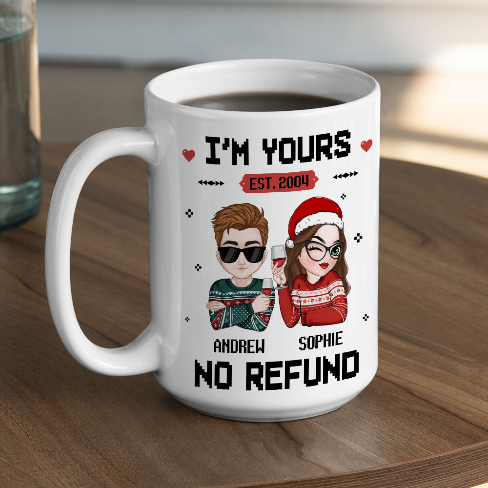 I Am Yours - Personalized Custom Coffee Mug