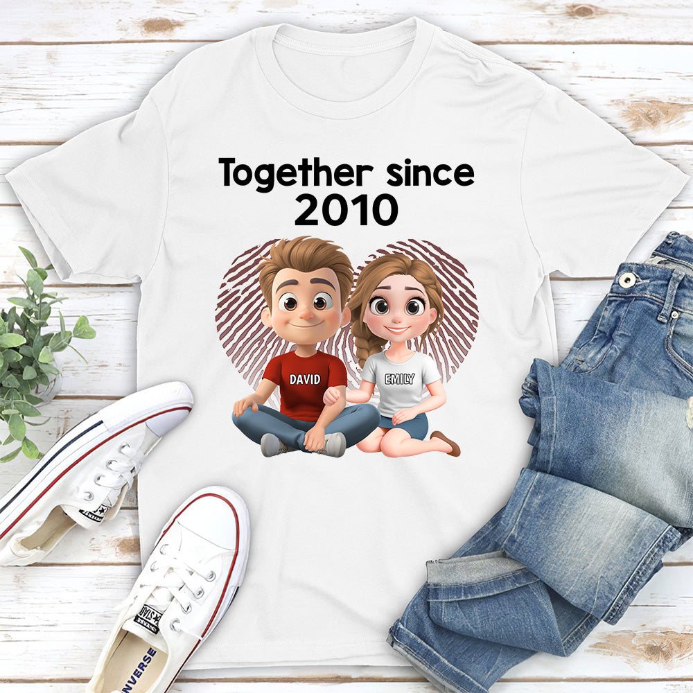 Together Since - Personalized Custom Shirt