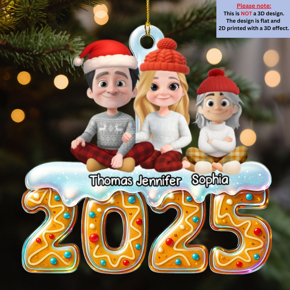 2025 Family Reunion - Personalized Custom Acrylic Ornament