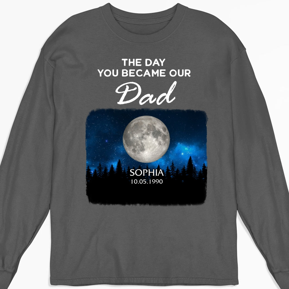 The Day You Become My World - Personalized Custom Shirt